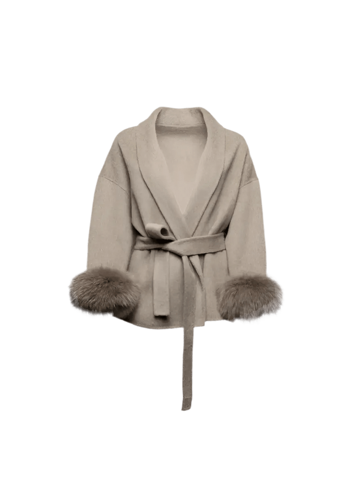 Arctic Grace Wool Coat - Miraee Paris