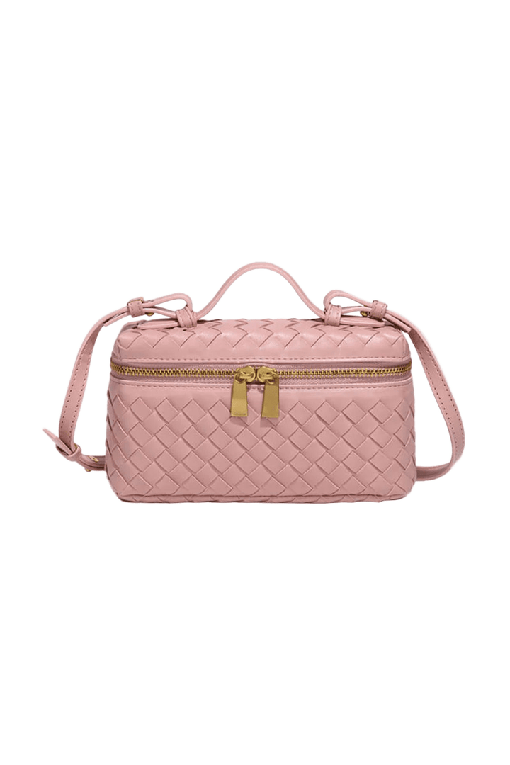 AURELIA – Luxuriöse Ledertasche mit Flechtdesign - ZAYVI