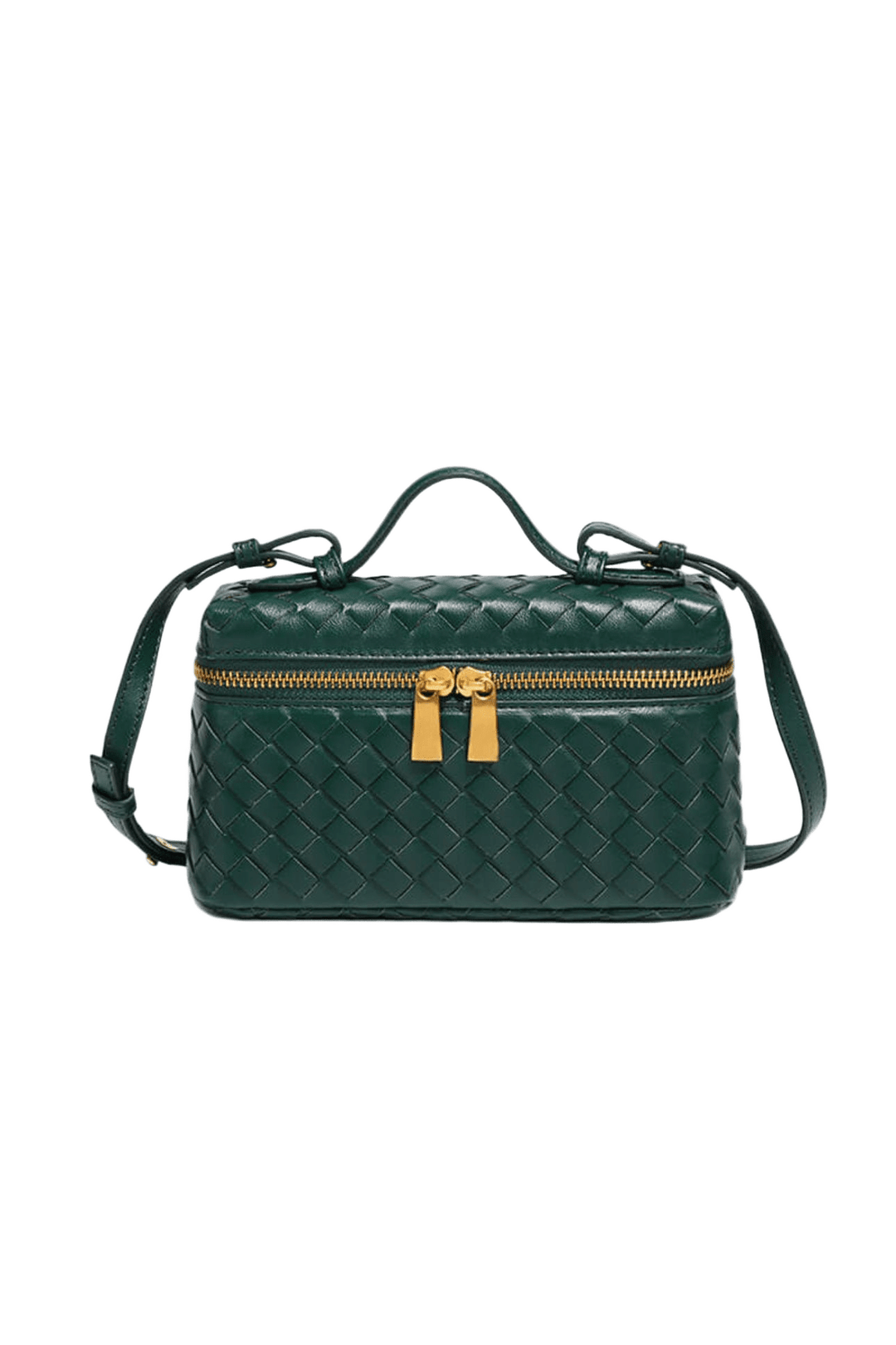 AURELIA – Luxuriöse Ledertasche mit Flechtdesign - ZAYVI