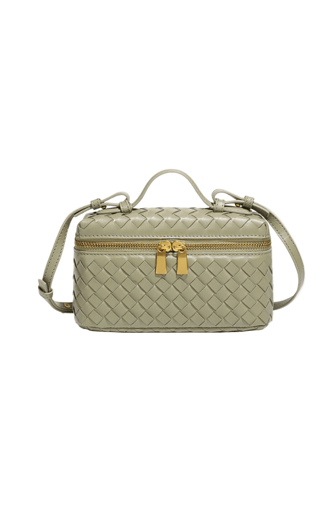 AURELIA – Luxuriöse Ledertasche mit Flechtdesign - ZAYVI
