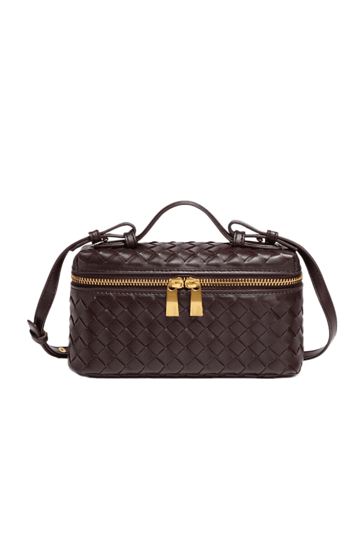 AURELIA – Luxuriöse Ledertasche mit Flechtdesign - ZAYVI