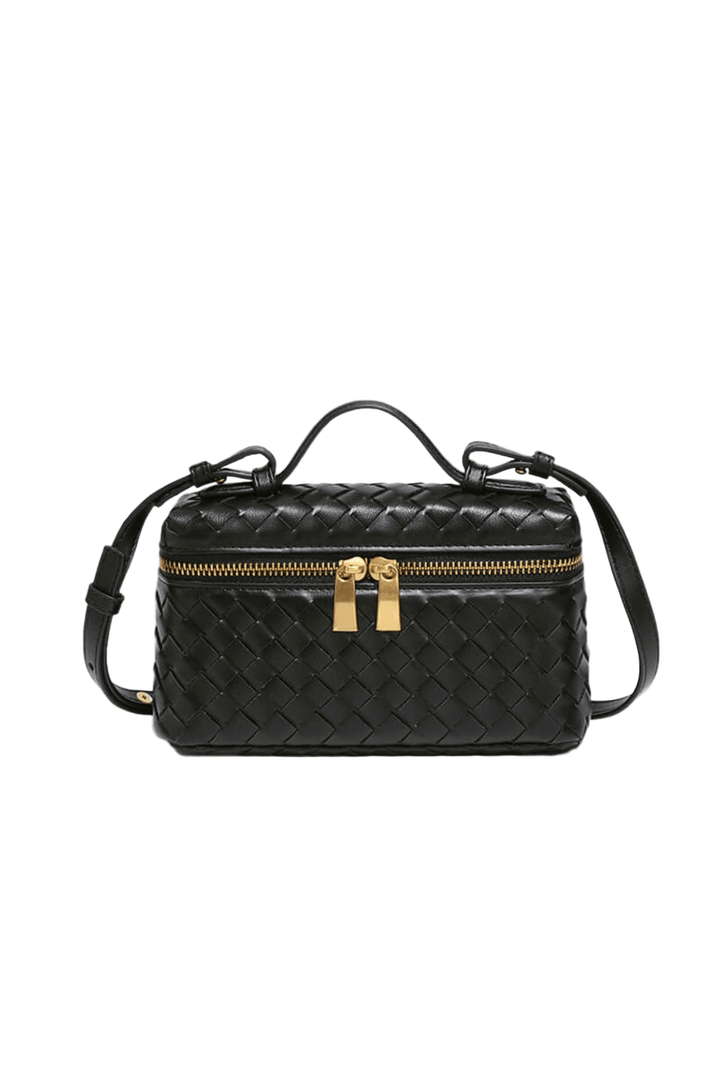 AURELIA – Luxuriöse Ledertasche mit Flechtdesign - ZAYVI
