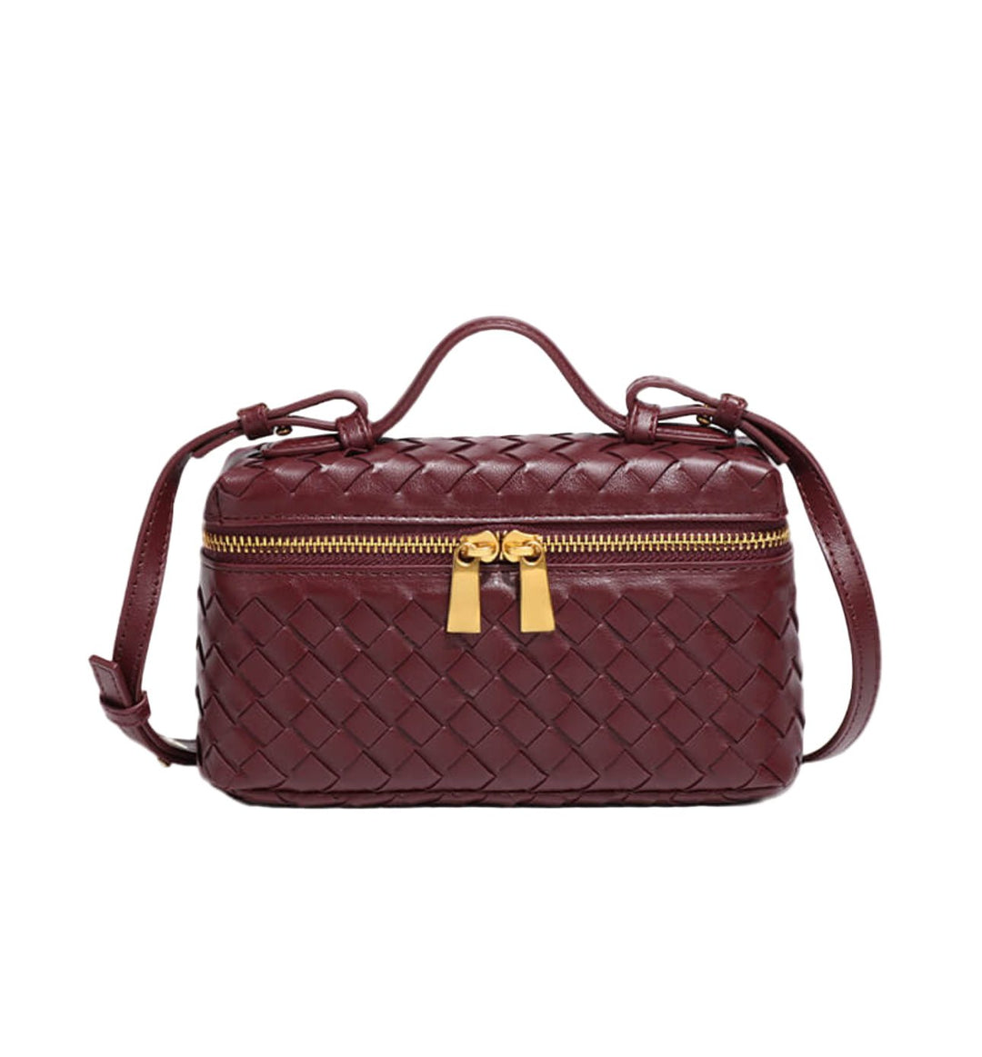 AURELIA – Luxuriöse Ledertasche mit Flechtdesign - Miraee ParisTasche