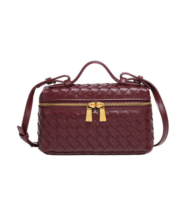 AURELIA – Luxuriöse Ledertasche mit Flechtdesign - Miraee ParisTasche