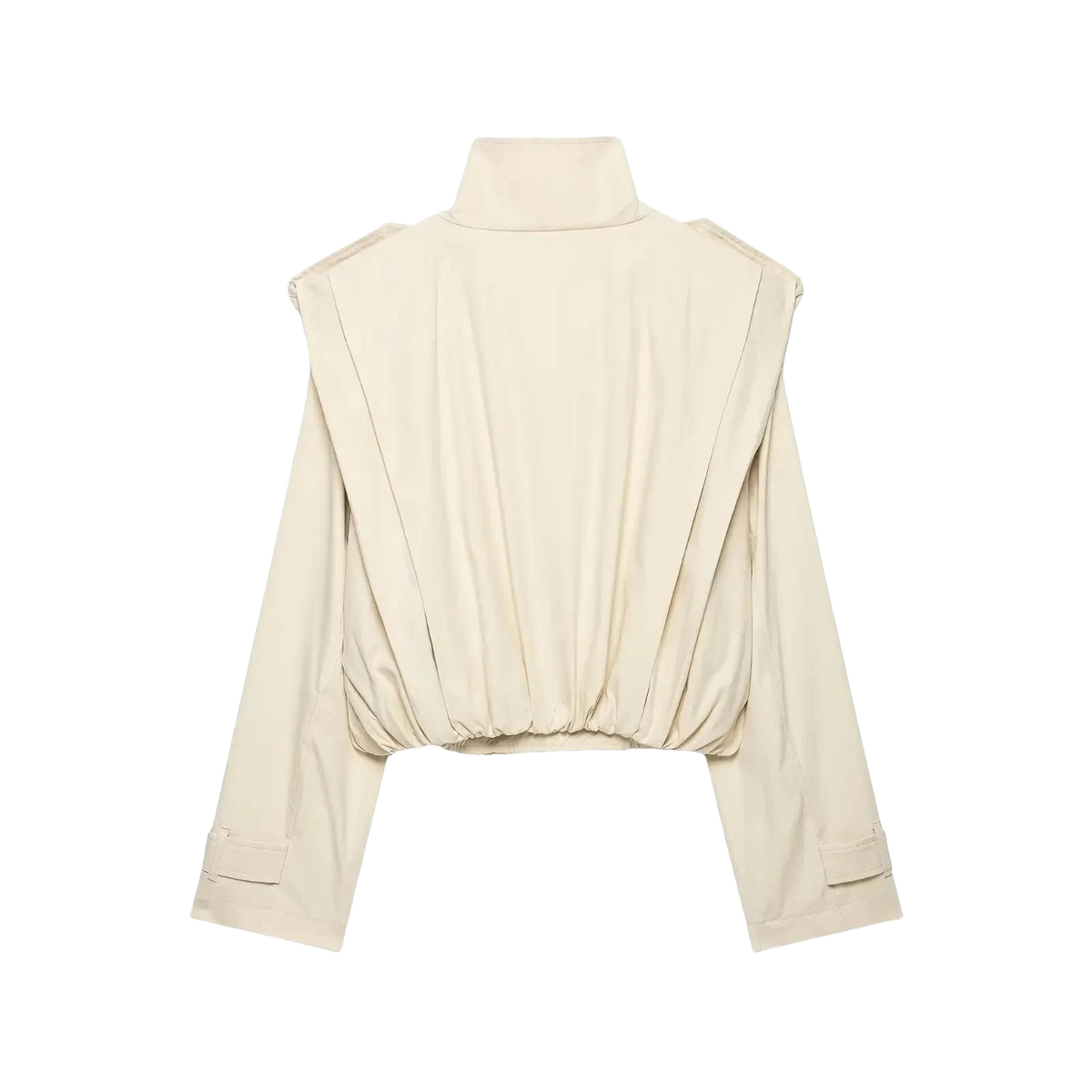 BSAY VINTAGE – Cropped Trenchcoat | Doppelreiher Épaulettes - MIRAÉE PARIS