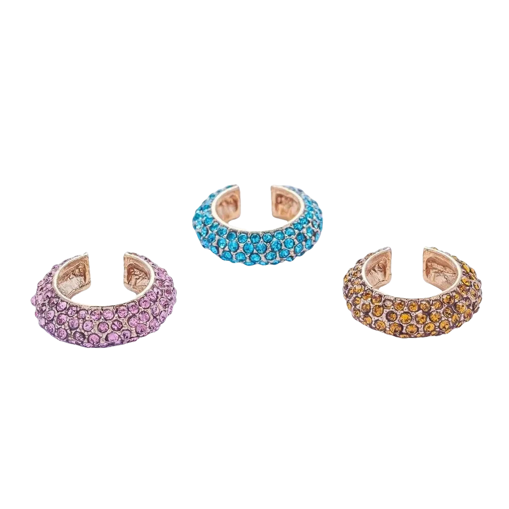 Ohrring Sienna – Eleganter Crystal Ear Cuff - ZAYVI