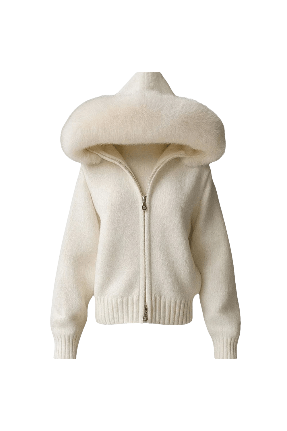 BELAMY – Chaleur Kapuzenpullover mit Fellbesatz - Miraee Paris