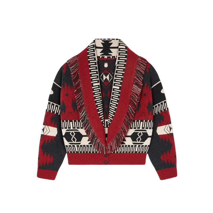 AMARA – Fransen Strickcardigan - ZAYVI