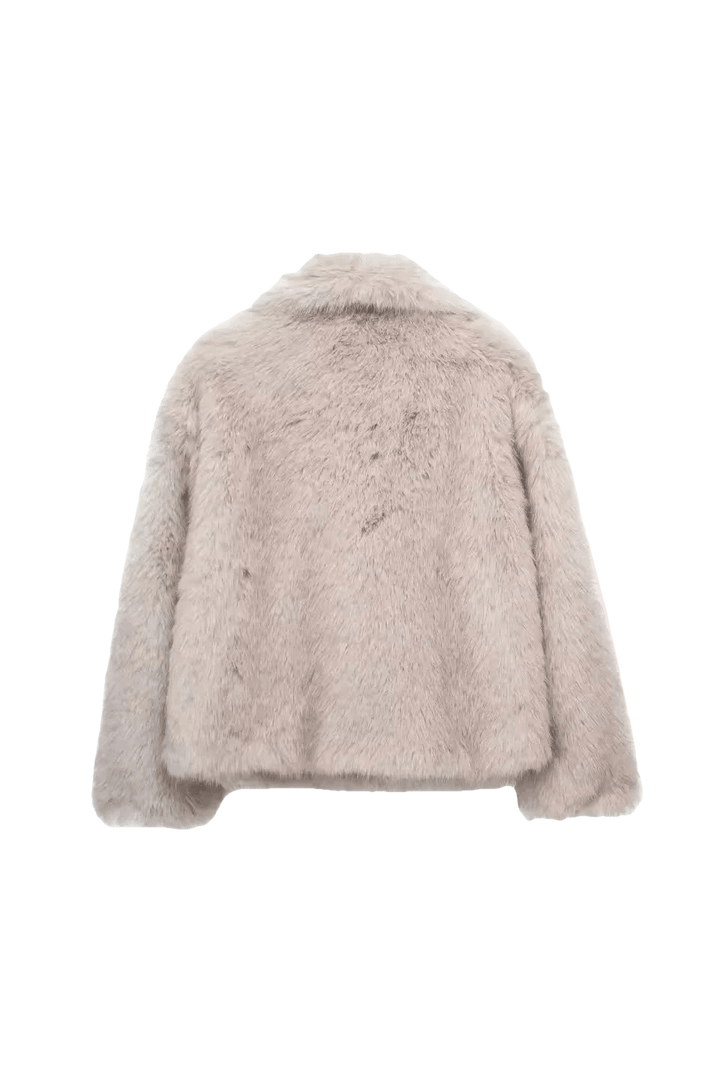 GLAMOUR FLUFFY – Luxuriöser Kunstpelzmantel - Miraee ParisJacke