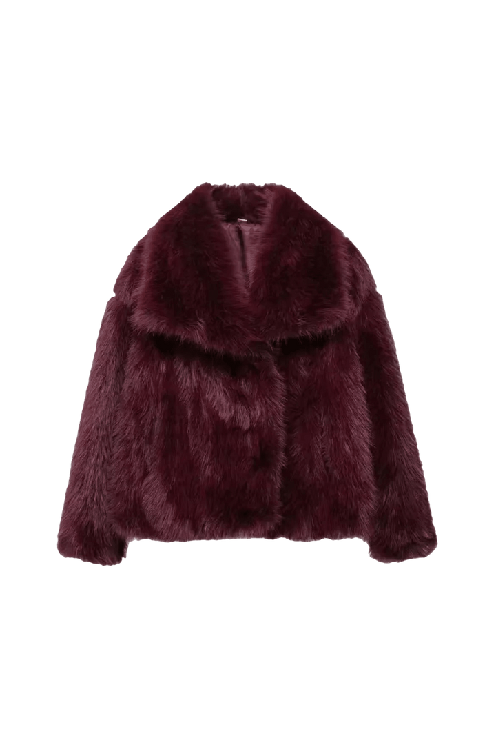 GLAMOUR FLUFFY – Luxuriöser Kunstpelzmantel - Miraee ParisJacke