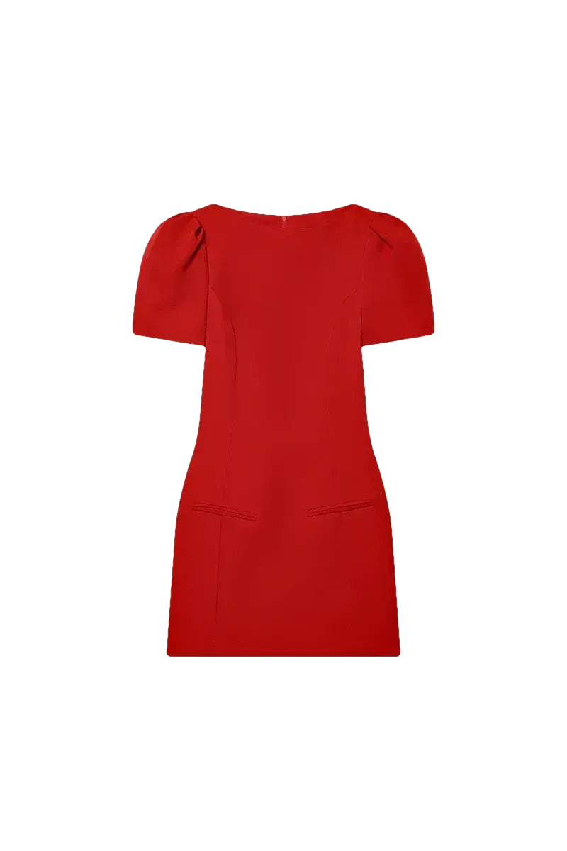 SERAPHINA – Elegantes Puff-Minikleid in Schwarz | Miraee Paris