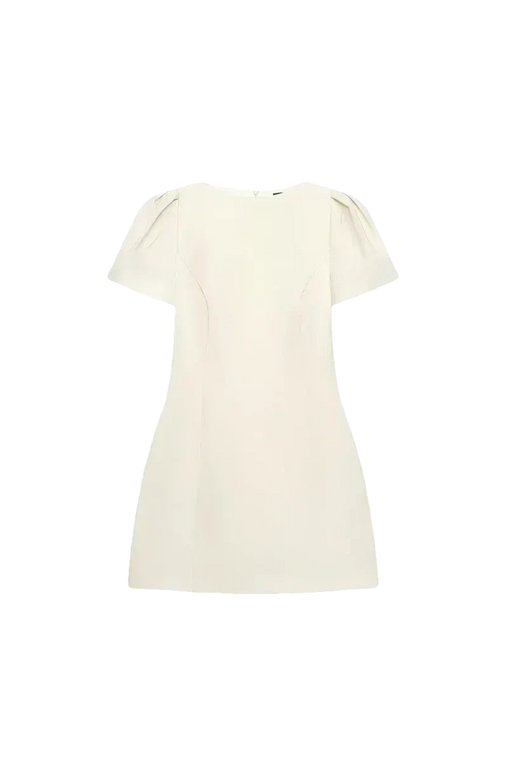 SERAPHINA – Elegantes Puff-Minikleid in Schwarz | Miraee Paris