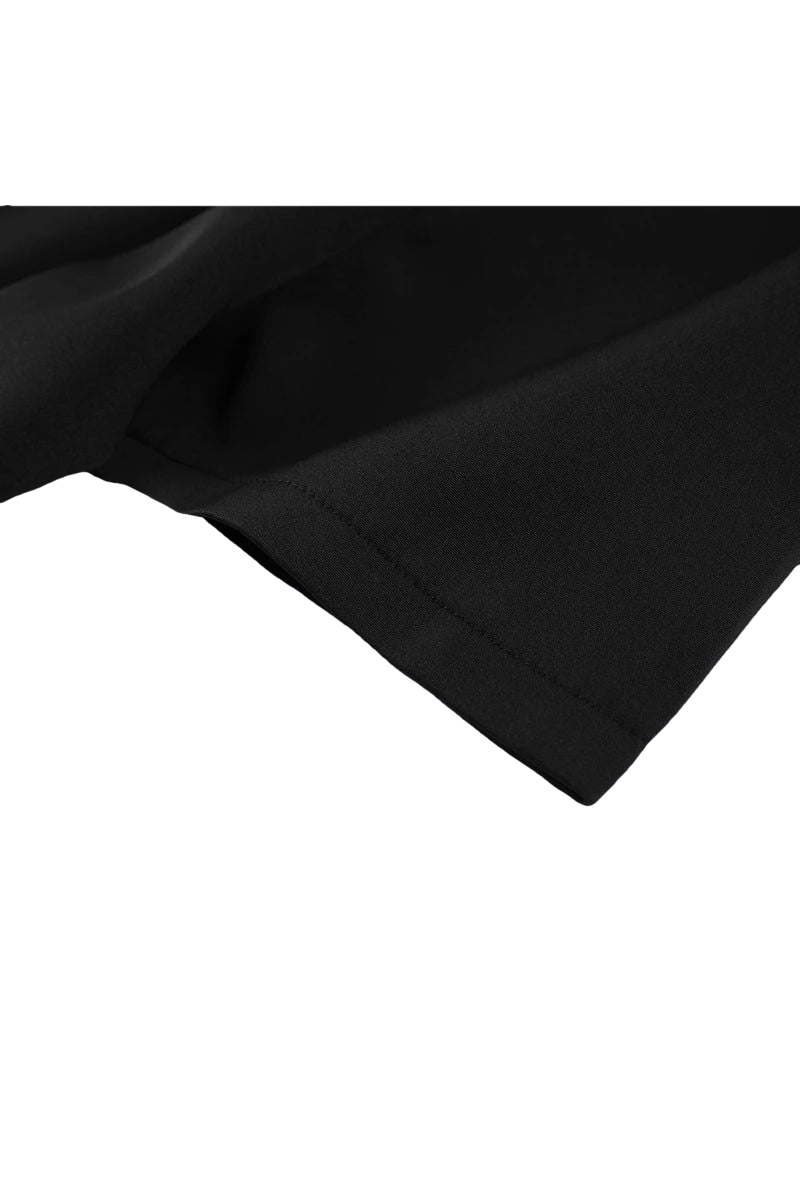 SERAPHINA – Elegantes Puff-Minikleid in Schwarz | Miraee Paris