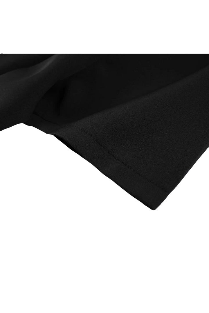 SERAPHINA – Elegantes Puff-Minikleid in Schwarz | Miraee Paris
