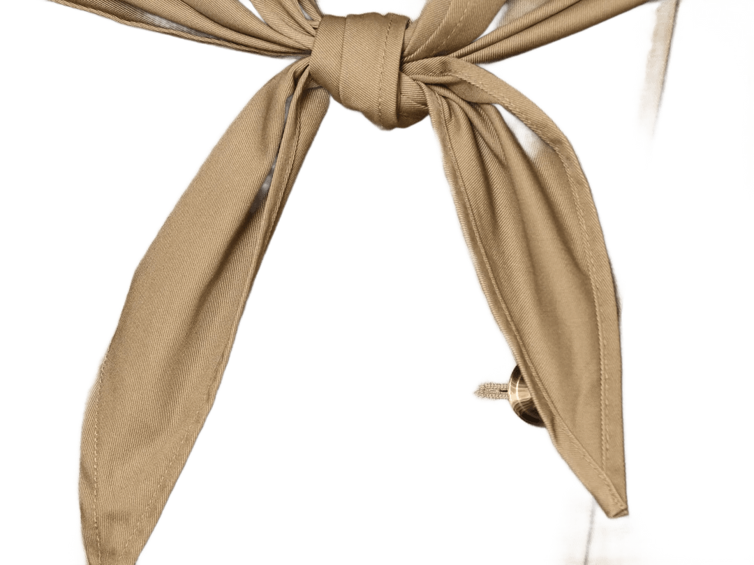 BSAY – Cropped Trenchjacke mit passendem Schal - ZAYVI