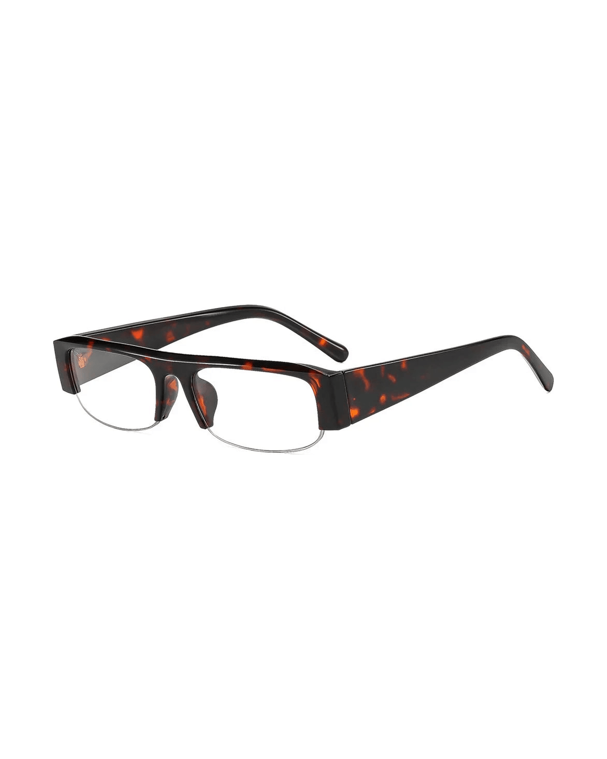 MIRAEE-UNIFORM-2026 | CAMILLE – Vintage Sonnenbrille Damen UV400 – Braun – freigestellte Produktansicht auf weißem Hintergrund