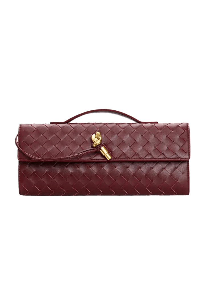 CELESTE – Handgewebte Mini‑Clutch - Miraee Paris