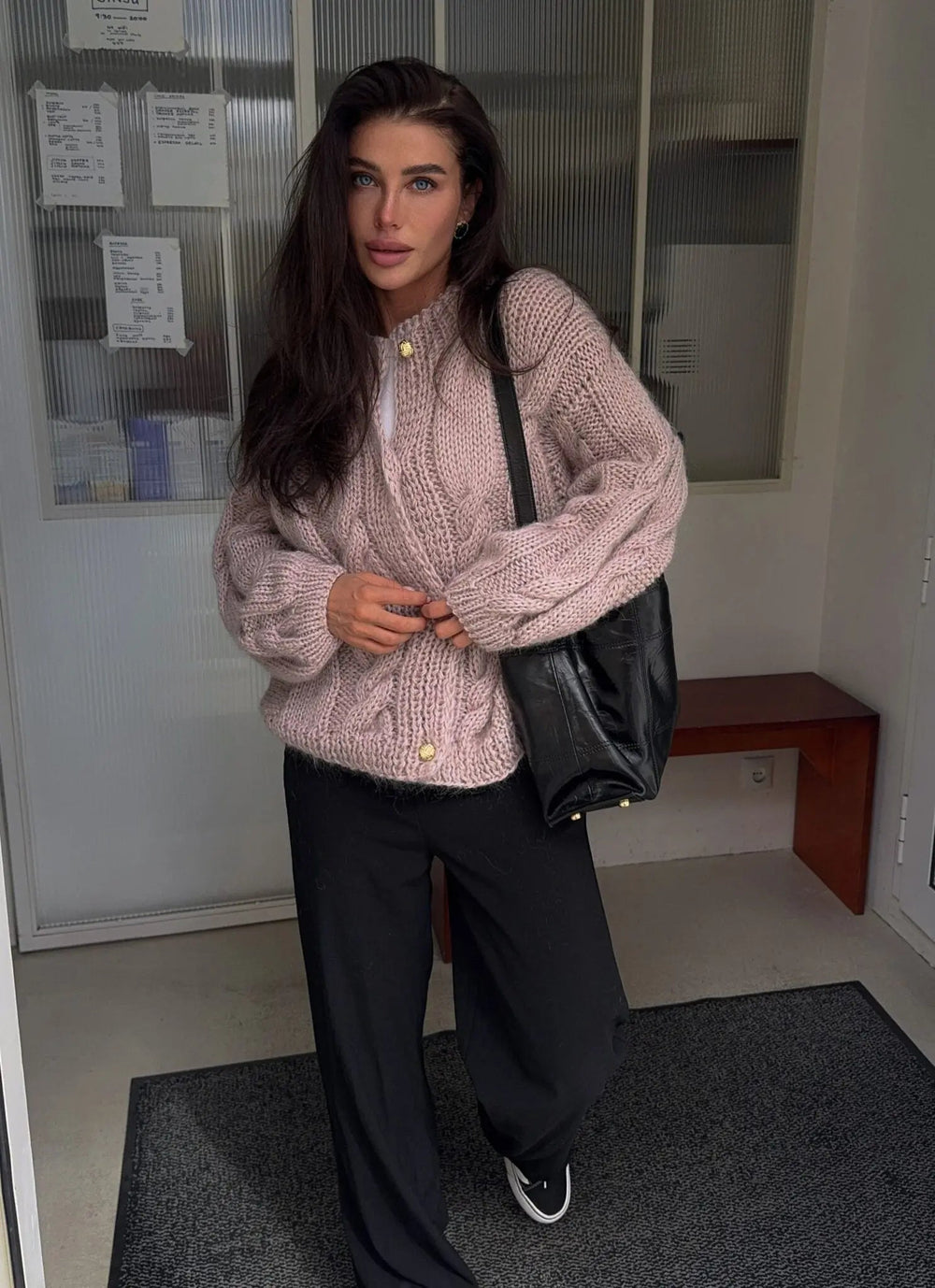 Chunky Knit Cardigan „Amelia“ - Miraee Paris