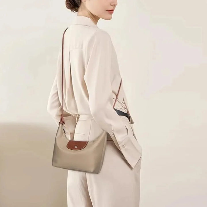 Crossbody Bag WomanShoulder Handbag Dumpling Bag Tote Bag Waterproof Cloth Commuter Purse with Dumpling Design Spacious Interior - ZAYVI