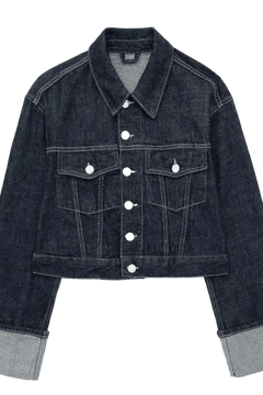Denim Co - Ord Set – Jeansjacke & High - Waist Jeans - Miraee Paris