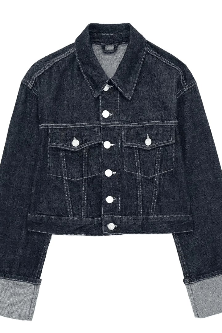 Denim Co - Ord Set – Jeansjacke & High - Waist Jeans - Miraee Paris