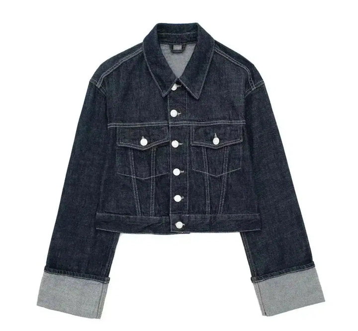 Denim Co - Ord Set – Jeansjacke & High - Waist Jeans - Miraee Paris