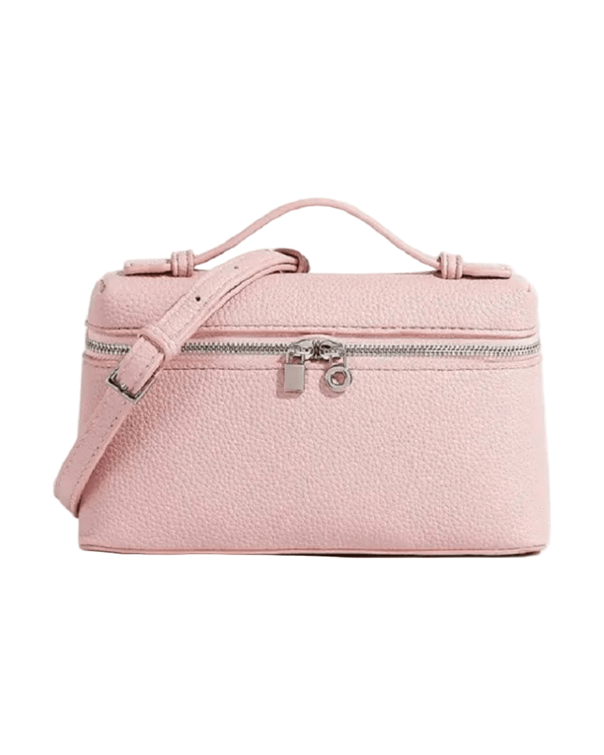 MIRAEE-UNIFORM-2026 | ÉLOISE – Elegante Mini Schulter- & Umhängetasche – Pink – freigestellte Produktansicht auf weißem Hintergrund