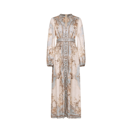 Florence – Romantisches Maxikleid in Pastell - Miraee Paris 