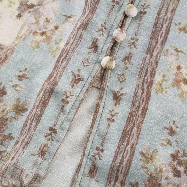 Florence – Romantisches Maxikleid in Pastell.
