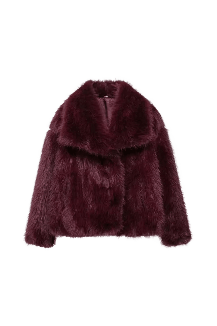 GLAMOUR FLUFFY – Luxuriöser Kunstpelzmantel - Miraee ParisJacke