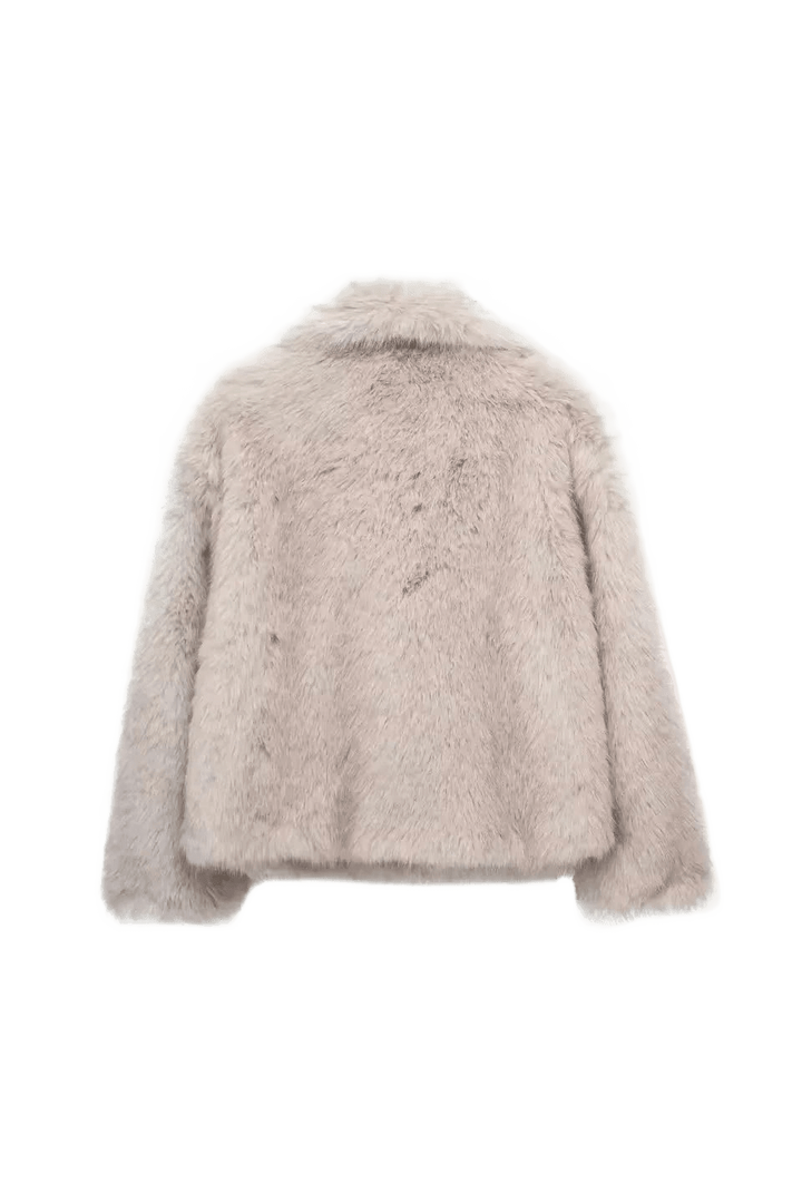 GLAMOUR FLUFFY – Luxuriöser Kunstpelzmantel - Miraee ParisJacke