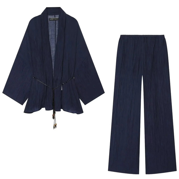 KLARA – Edles Damen Hosen-Set | Einfarbig & Modern - ZAYVI