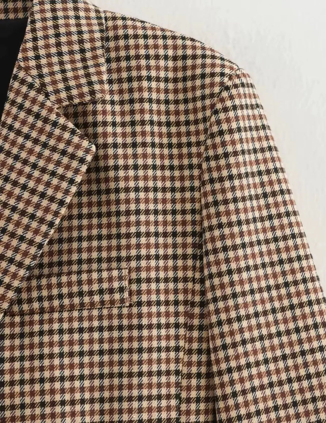Klassischer Karo Blazer - Miraee Paris