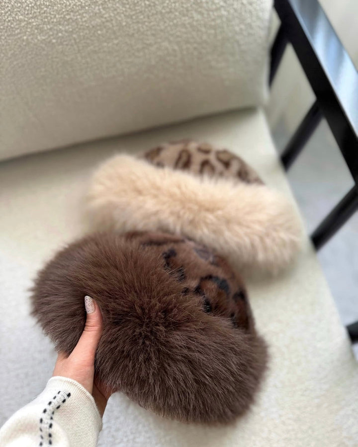 LEO - Beanie im Leoparden - Design - Miraee Paris