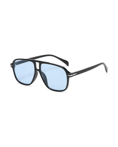 MIRAEE-UNIFORM-2026 | Leopard Pilot Sonnenbrille – Black blue/As the picture – freigestellte Produktansicht auf weißem Hintergrund