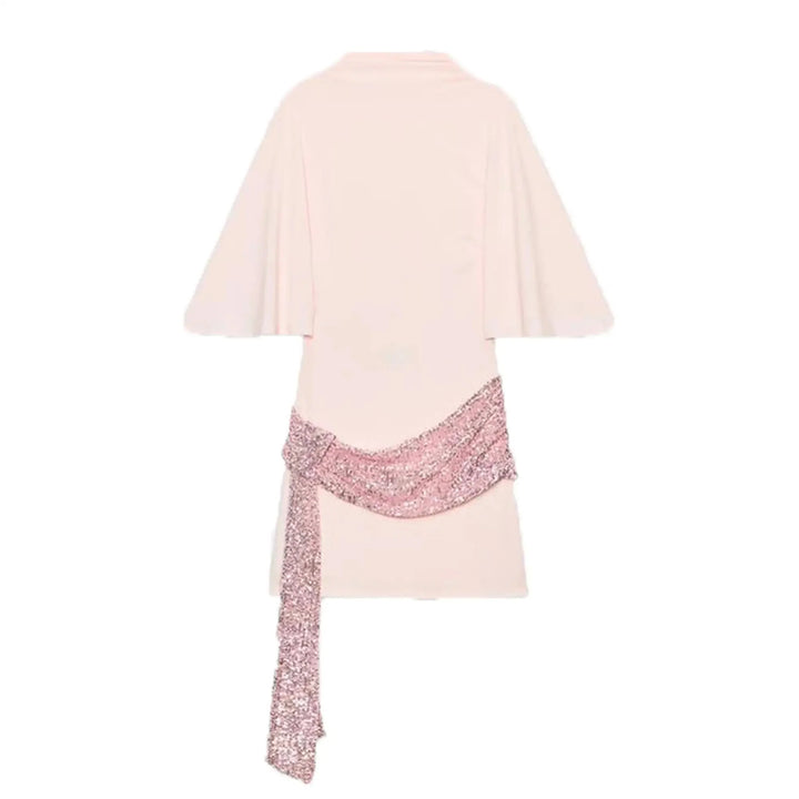 LUMI – Elegantes Pailletten-Minikleid mit weiten Ärmeln - ZAYVI
