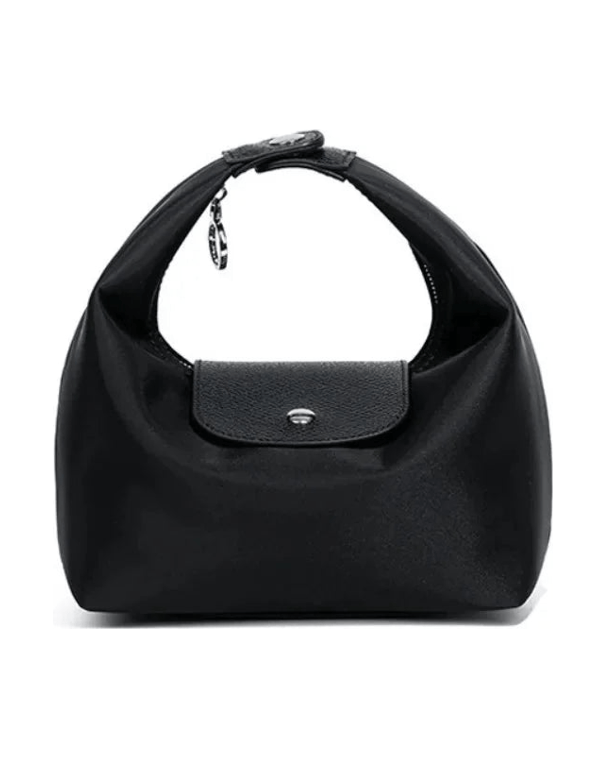 MIRAEE-UNIFORM-2026 | LUNA – Praktische Crossbody Dumpling Bag | Wasserdicht & Geräumig – Black – freigestellte Produktansicht auf weißem Hintergrund