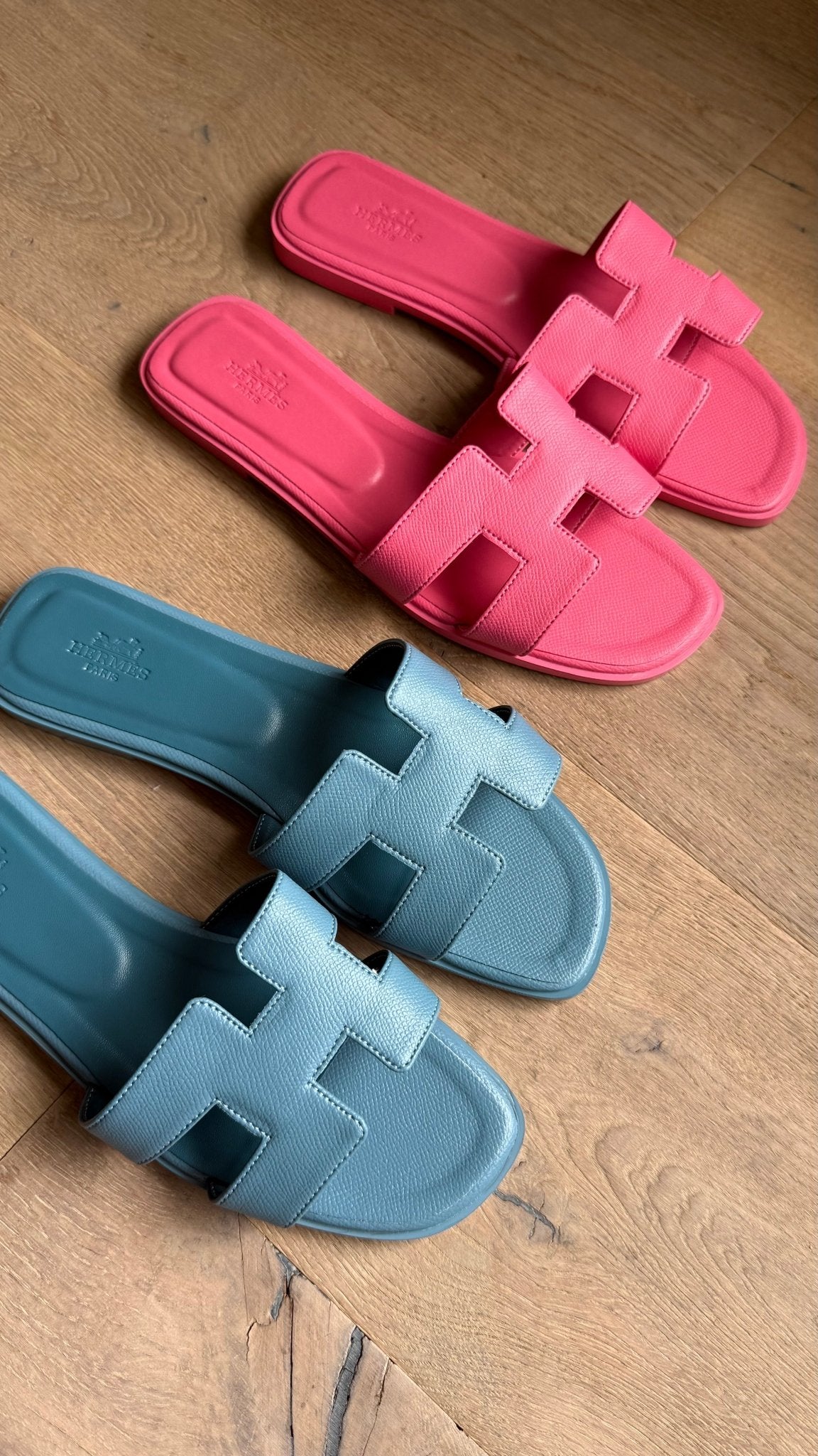 Luna Cut Leather Sandal - Miraee Paris