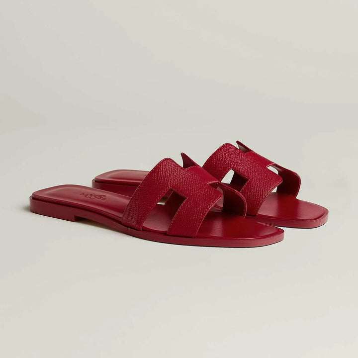 Luna Cut Leather Sandal.