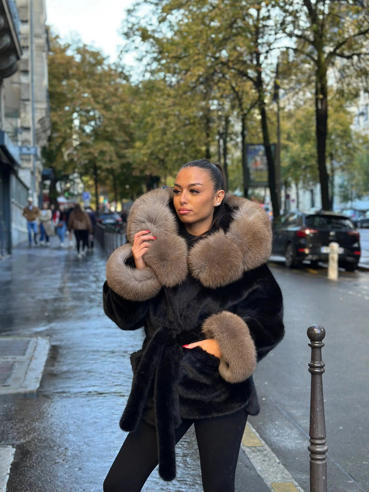 Luxuriöser Parka aus Wollfell – Miraée Paris - Miraee Paris