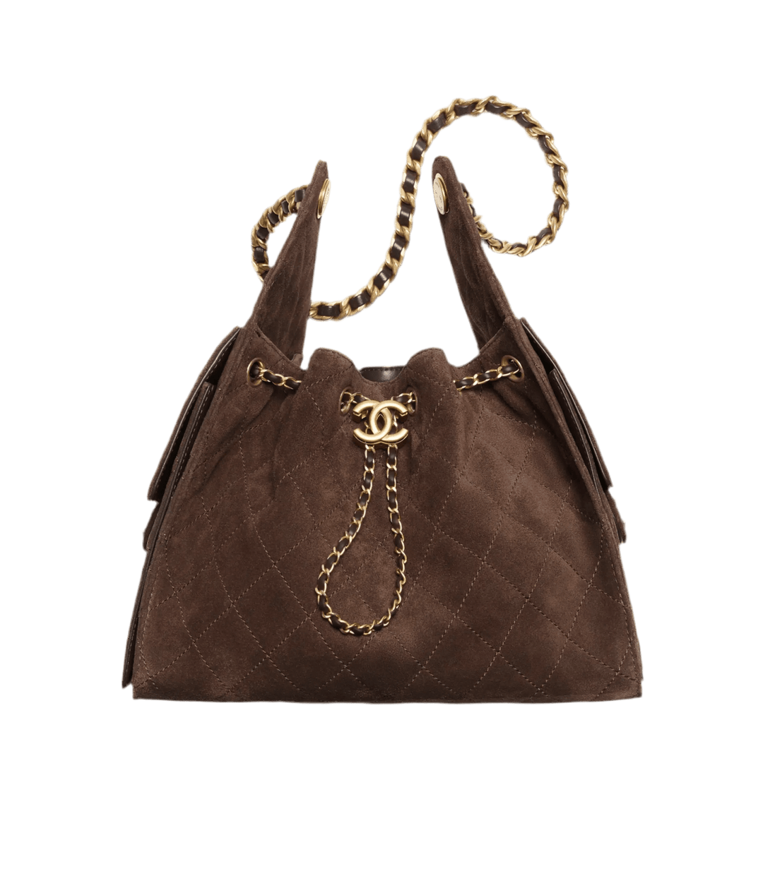 Luxurious Bucket Bag Made of Fine Suede - Miraee Paris