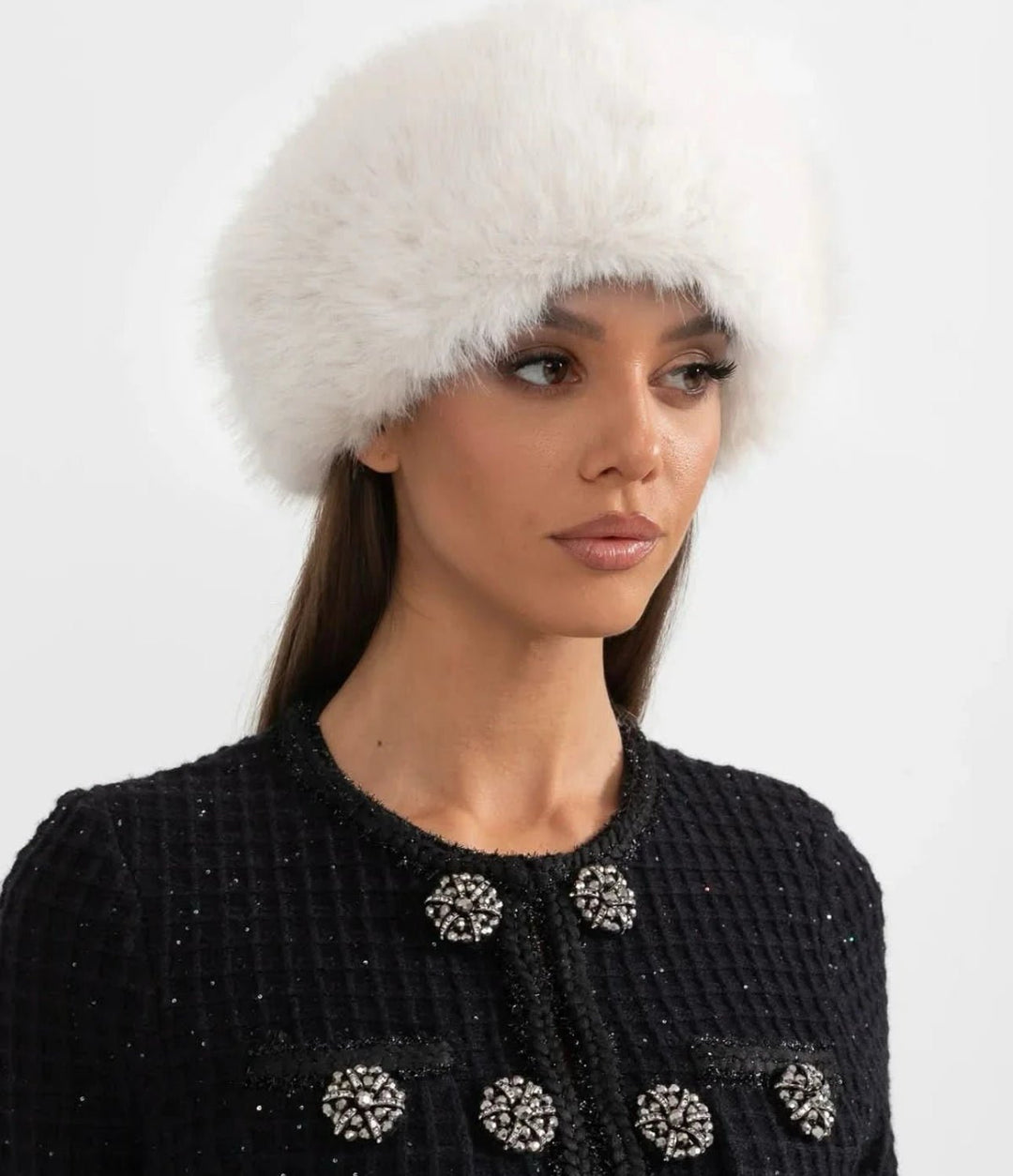 Luxury Faux Fur Hat - Miraee Paris