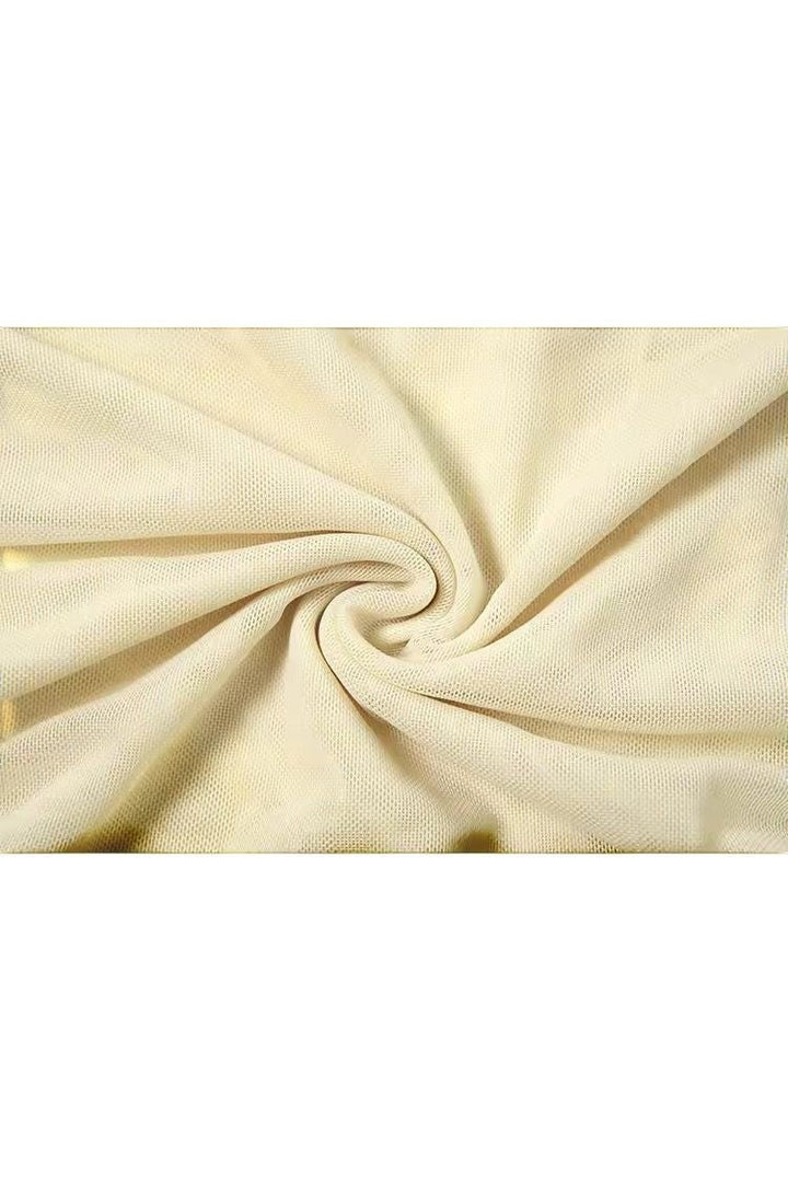 Miraee Paris butter yellow mini dress in soft, slightly stretchy polyester and elastane blend. Feminine slim fit.