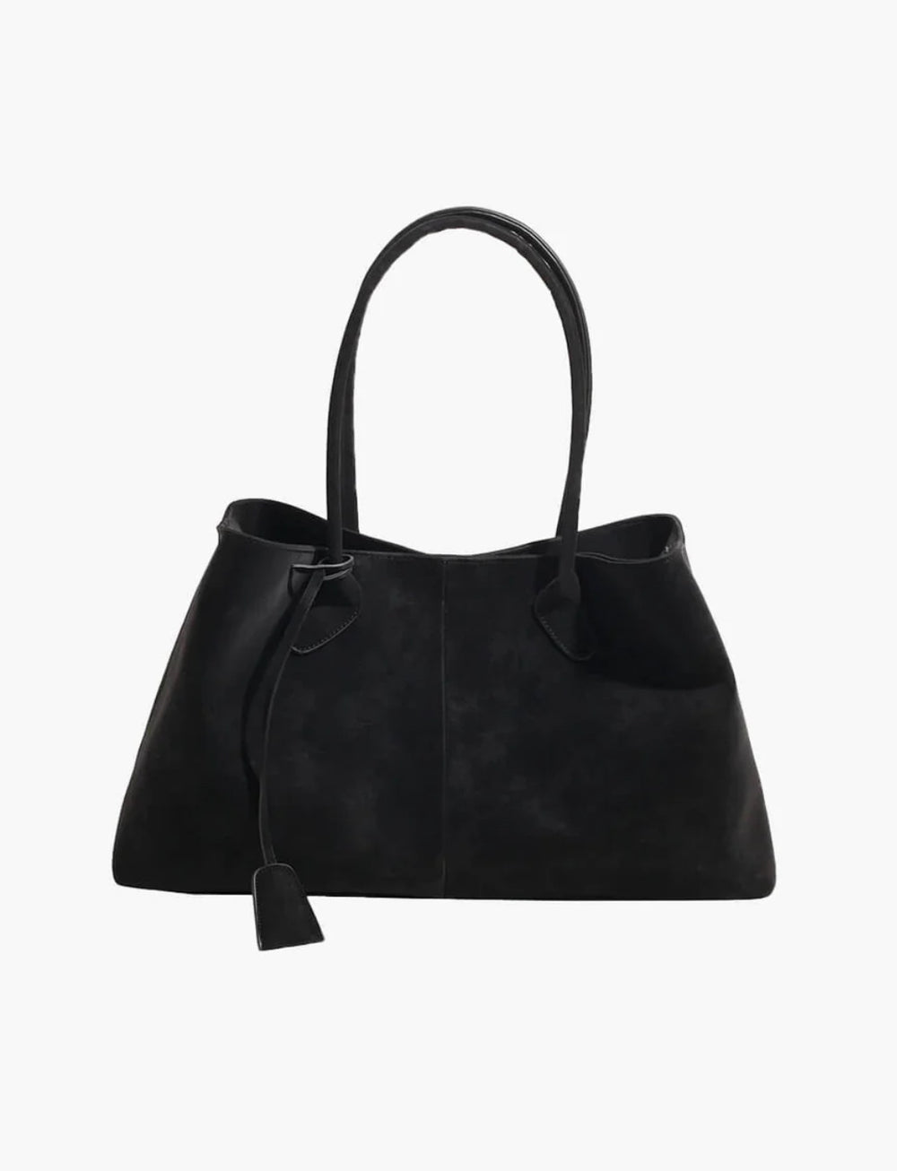 MILA – Stilvolle Ledertasche für jeden Tag, elegante schwarze Ledertasche, perfekt für Büro und Freizeit.
