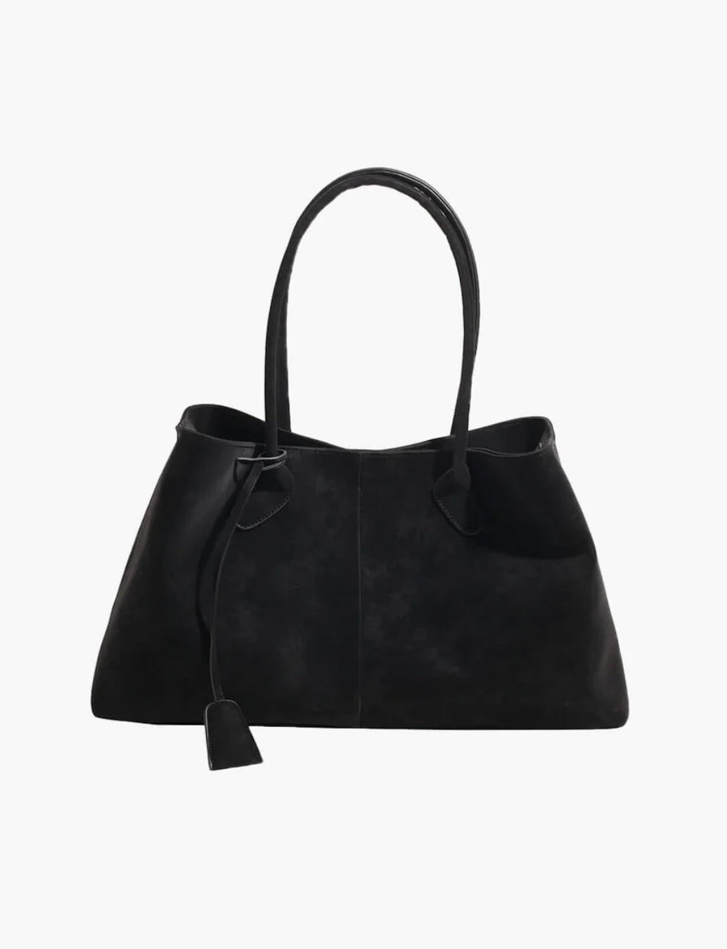 MILA – Stilvolle Ledertasche für jeden Tag, elegante schwarze Ledertasche, perfekt für Büro und Freizeit.