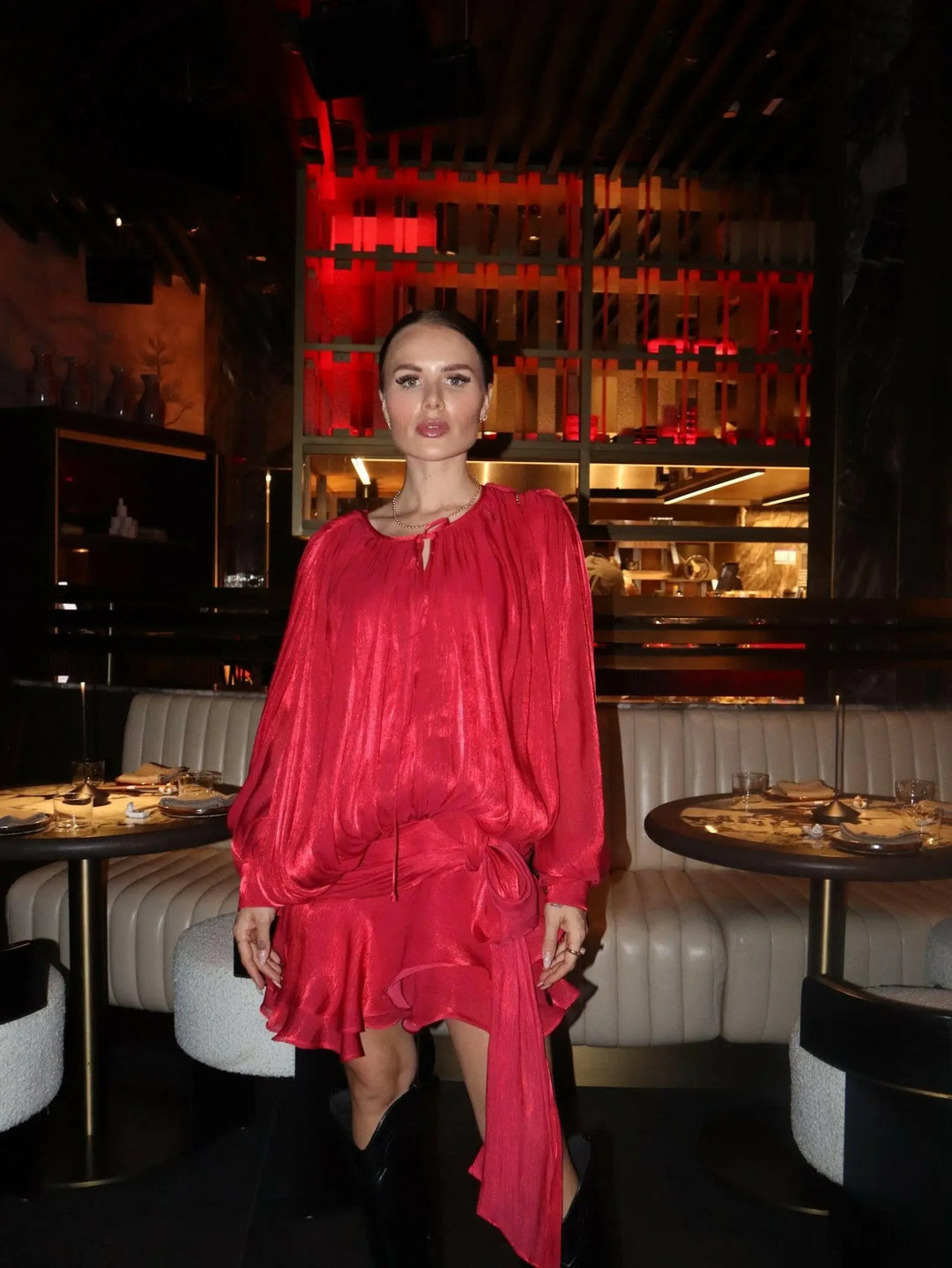 Éloïse Plissee Kleid.