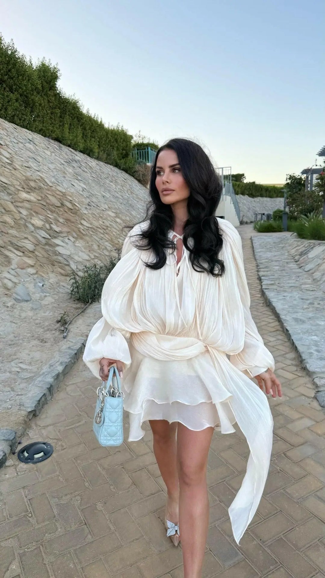 Éloïse Plissee Kleid.