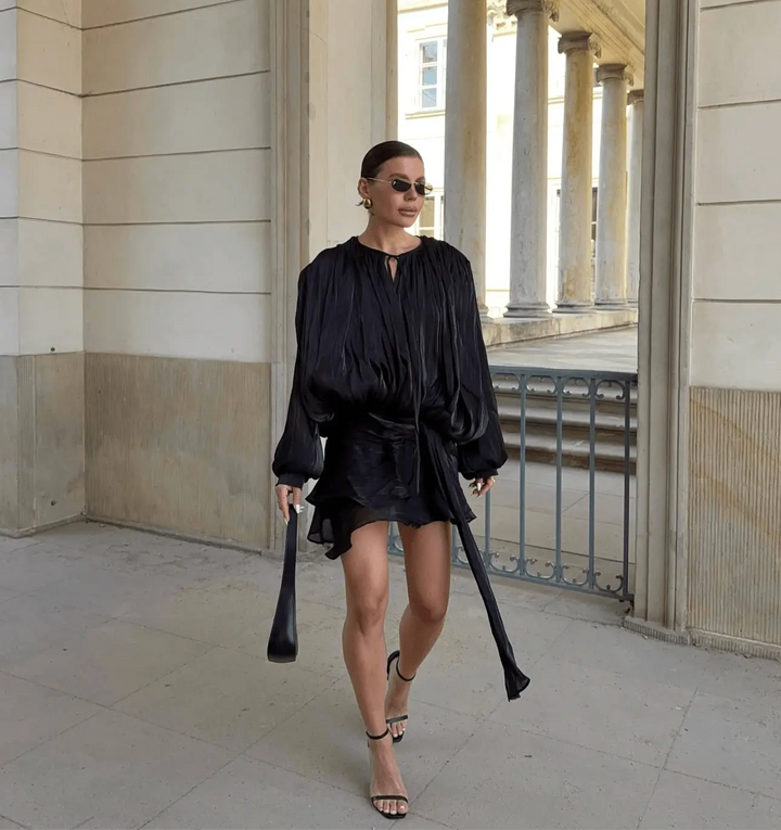 Éloïse Plissee Kleid.
