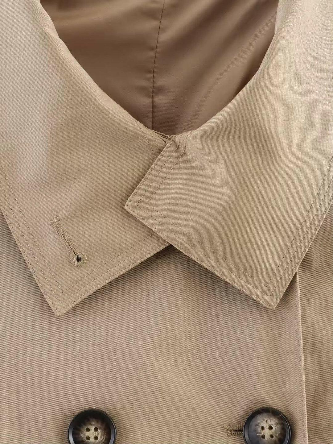 Miraeeparis Oversized Trenchjacke – Kurzer Designer Trenchcoat für Damen.