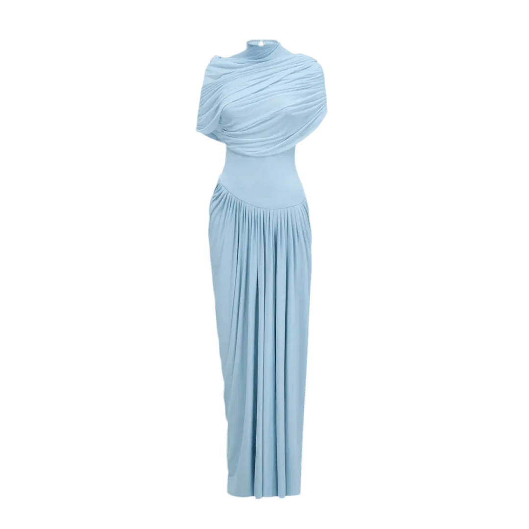 Celeste Drape Maxikleid.